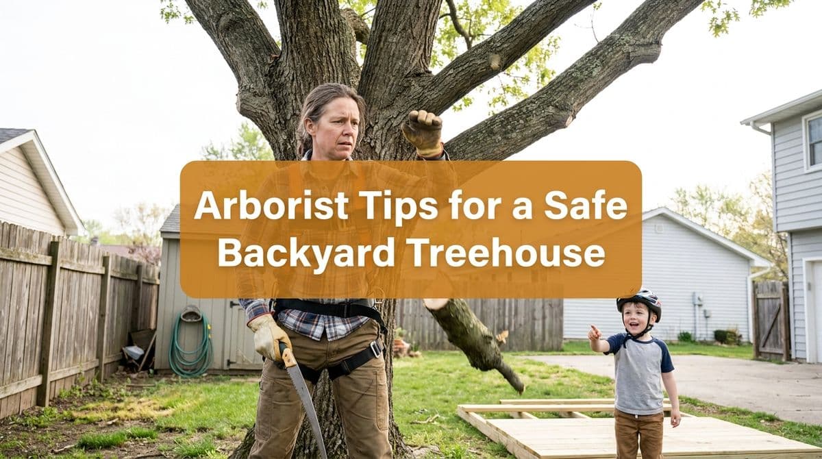 Blog post Arborist Tips for a Safe Backyard Treehouse image
