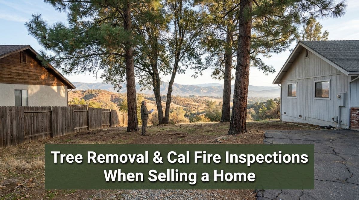 Tree Removal & Cal Fire Inspections When Selling a Home image