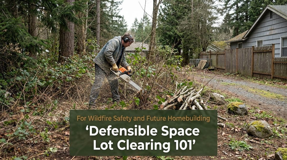 Featured post - Defensible Space Lot Clearing 101 for Vacant Lots